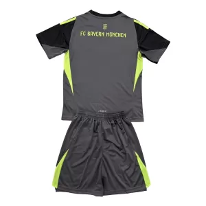 Brankářské Fotbalové Dresy FC Bayern Mnichov Dětské 2025-26 Černá