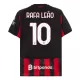Fotbalové Dresy AC Milán Rafael Leão 10 Domácí 2025-26 Fotbalové Dresy AC Milán Rafael Leão 10 Domácí 2025-26