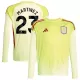 Brankářské Fotbalové Dresy Aston Villa Emiliano Martínez 23 2025-26 Dlouhý Rukáv