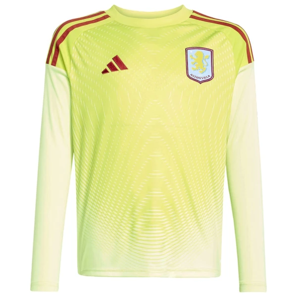 Brankářské Fotbalové Dresy Aston Villa Emiliano Martínez 23 2025-26 Dlouhý Rukáv