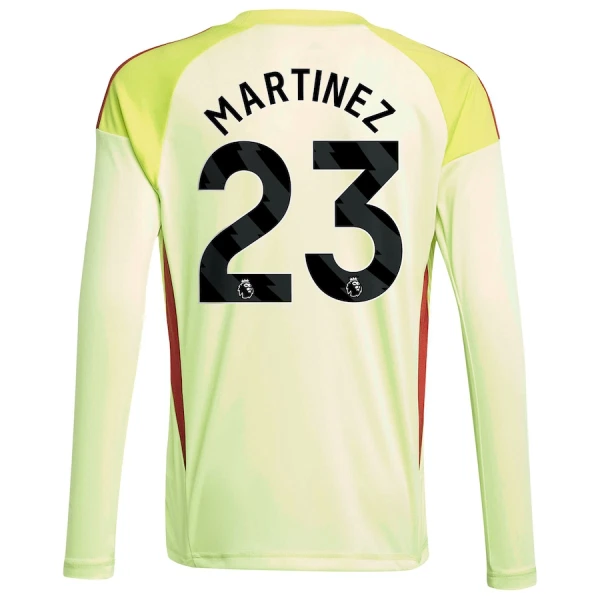 Brankářské Fotbalové Dresy Aston Villa Emiliano Martínez 23 2025-26 Dlouhý Rukáv