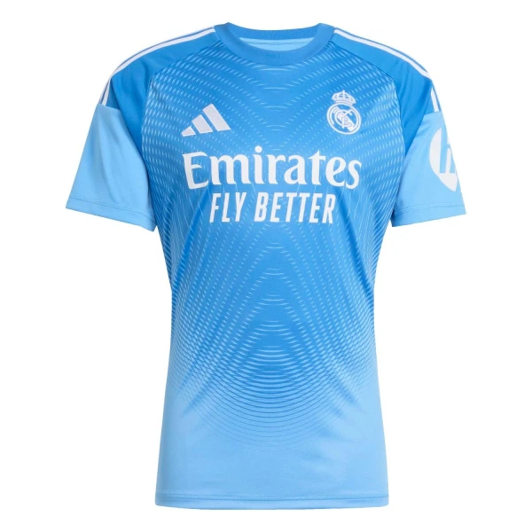 Brankářské Fotbalové Dresy Real Madrid Thibaut Courtois 1 2025-26