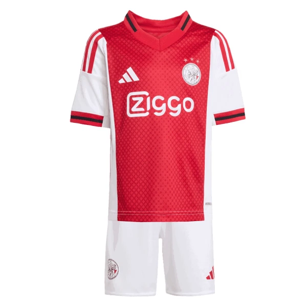 Fotbalové Dresy Ajax Amsterdam Amsterdam Dětské Domácí 2025-26 Fotbalové Dresy Ajax Amsterdam Amsterdam Dětské Domácí 2025-26