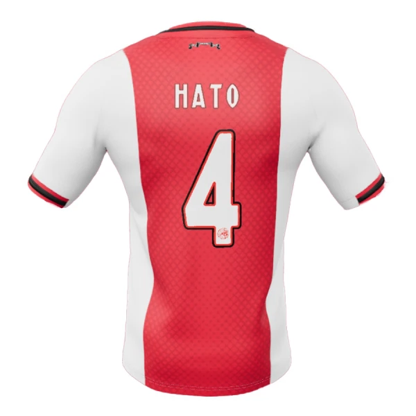 Fotbalové Dresy Ajax Amsterdam Amsterdam Hato 4 Domácí 2025-26 Fotbalové Dresy Ajax Amsterdam Amsterdam Hato 4 Domácí 2025-26