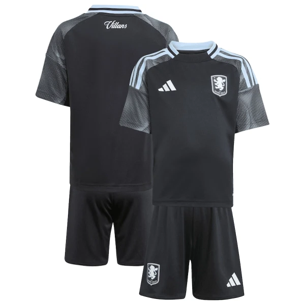 Fotbalové Dresy Aston Villa Dětské Venkovní 2025-26 Fotbalové Dresy Aston Villa Dětské Venkovní 2025-26