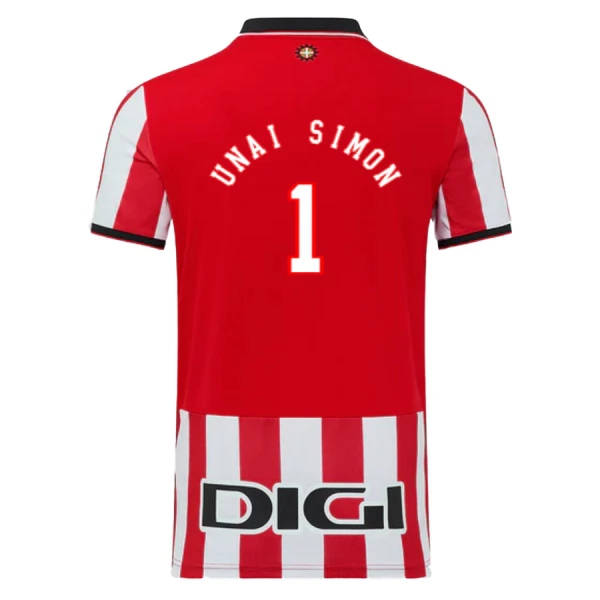 Fotbalové Dresy Athletic Bilbao Unai Simon 1 Domácí 2025-26 Fotbalové Dresy Athletic Bilbao Unai Simon 1 Domácí 2025-26