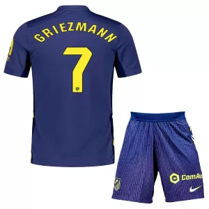 Fotbalové Dresy Atlético Madrid Antoine Griezmann 7 Dětské Venkovní 2025-26 Fotbalové Dresy Atlético Madrid Antoine Griezmann 7 Dětské Venkovní 2025-26