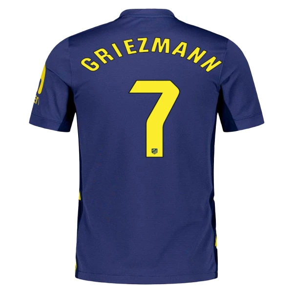 Fotbalové Dresy Atlético Madrid Antoine Griezmann 7 Venkovní 2025-26 Fotbalové Dresy Atlético Madrid Antoine Griezmann 7 Venkovní 2025-26