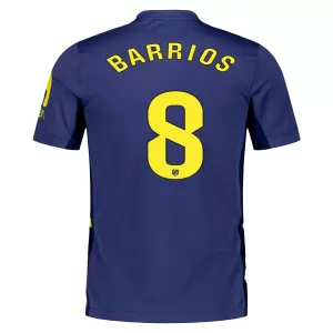 Fotbalové Dresy Atlético Madrid Barrios 8 Venkovní 2025-26 Fotbalové Dresy Atlético Madrid Barrios 8 Venkovní 2025-26