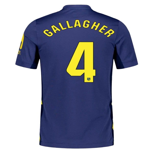 Fotbalové Dresy Atlético Madrid Gallagher 4 Venkovní 2025-26 Fotbalové Dresy Atlético Madrid Gallagher 4 Venkovní 2025-26