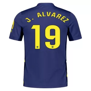 Fotbalové Dresy Atlético Madrid Julián Álvarez 19 Venkovní 2025-26 Fotbalové Dresy Atlético Madrid Julián Álvarez 19 Venkovní 2025-26