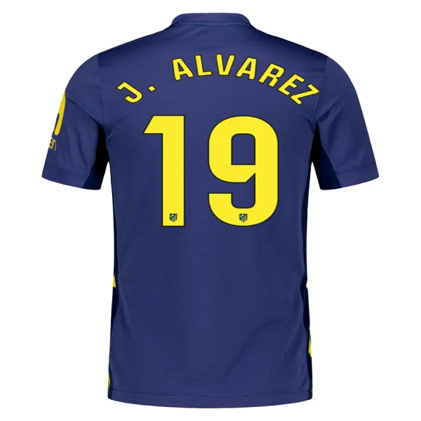 Fotbalové Dresy Atlético Madrid Julián Álvarez 19 Venkovní 2025-26