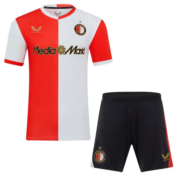 Fotbalové Dresy Feyenoord Rotterdam Dětské Domácí 2025-26