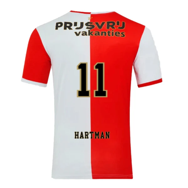 Fotbalové Dresy Feyenoord Rotterdam Hartman 11 Domácí 2025-26
