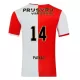 Fotbalové Dresy Feyenoord Rotterdam Paixao 14 Domácí 2025-26 Fotbalové Dresy Feyenoord Rotterdam Paixao 14 Domácí 2025-26