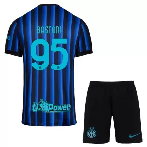 Fotbalové Dresy Inter Milán Bastoni 95 Dětské Domácí 2025-26