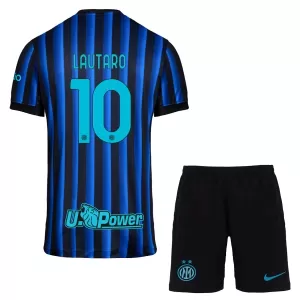 Fotbalové Dresy Inter Milán Lautaro Martínez 10 Dětské Domácí 2025-26 Fotbalové Dresy Inter Milán Lautaro Martínez 10 Dětské Domácí 2025-26
