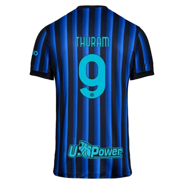 Fotbalové Dresy Inter Milán Thuram 9 Domácí 2025-26