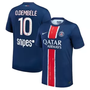 Fotbalové Dresy Paris Saint-Germain 1 Star Ousmane Dembélé 10 Domácí 2024-25