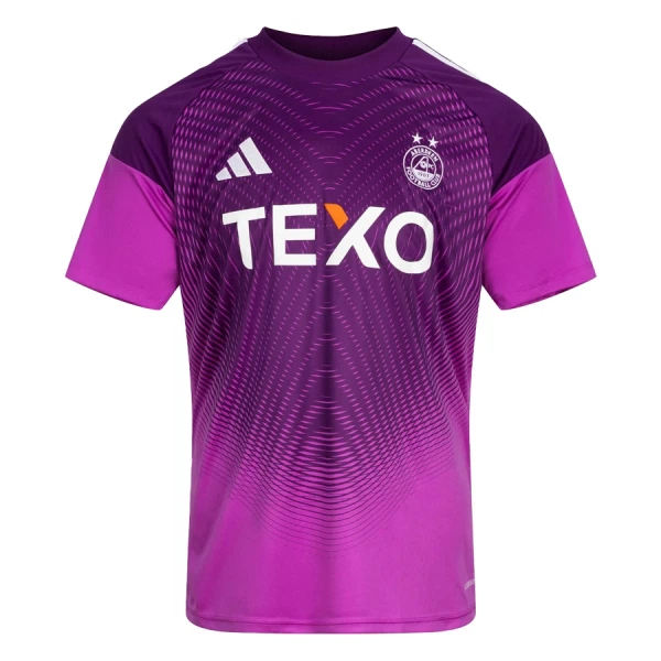 Brankářské Fotbalové Dresy Aberdeen 2025-26 Nachový Brankářské Fotbalové Dresy Aberdeen 2025-26 Nachový