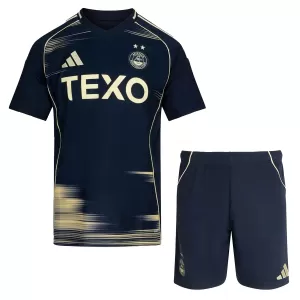 Fotbalové Dresy Aberdeen Dětské Venkovní 2025-26 Fotbalové Dresy Aberdeen Dětské Venkovní 2025-26