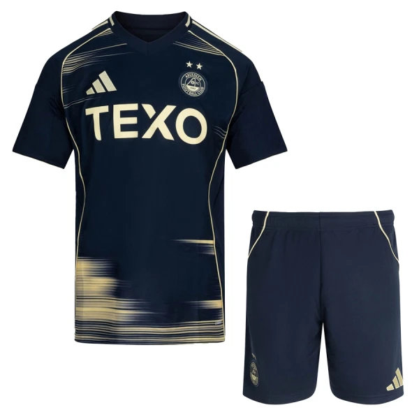 Fotbalové Dresy Aberdeen Dětské Venkovní 2025-26