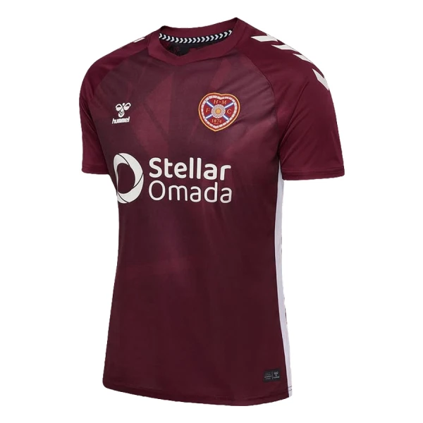 Fotbalové Dresy Heart of Midlothian Domácí 2025-26 Fotbalové Dresy Heart of Midlothian Domácí 2025-26