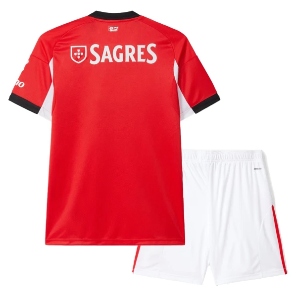 Fotbalové Dresy SL Benfica Dětské Domácí 2025-26
