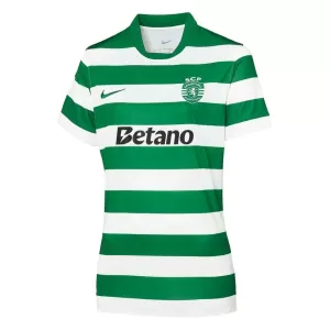 Fotbalové Dresy Sporting CP Dámské Domácí 2025-26 Fotbalové Dresy Sporting CP Dámské Domácí 2025-26