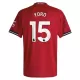Fotbalové Dresy Manchester United Yoro 15 Domácí 2025-26 Fotbalové Dresy Manchester United Yoro 15 Domácí 2025-26