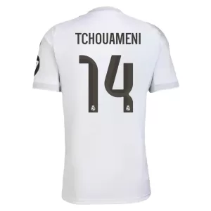 Fotbalové Dresy Real Madrid Aurélien Tchouaméni 14 Domácí 2025-26 Fotbalové Dresy Real Madrid Aurélien Tchouaméni 14 Domácí 2025-26