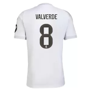 Fotbalové Dresy Real Madrid Federico Valverde 8 Domácí 2025-26