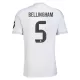 Fotbalové Dresy Real Madrid Jude Bellingham 5 Domácí 2025-26 Fotbalové Dresy Real Madrid Jude Bellingham 5 Domácí 2025-26