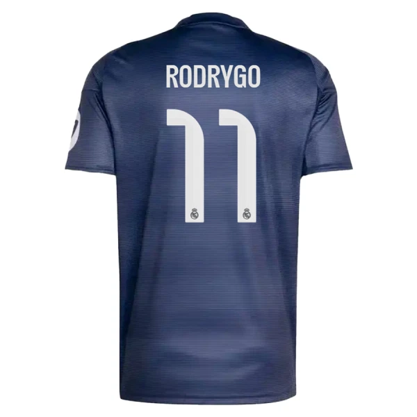 Fotbalové Dresy Real Madrid Rodrygo Goes 11 Venkovní 2025-26 Fotbalové Dresy Real Madrid Rodrygo Goes 11 Venkovní 2025-26