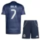 Fotbalové Dresy Real Madrid Vinicius Junior 7 Dětské Venkovní 2025-26 Fotbalové Dresy Real Madrid Vinicius Junior 7 Dětské Venkovní 2025-26