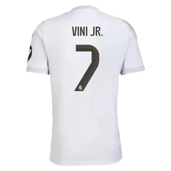 Fotbalové Dresy Real Madrid Vinicius Junior 7 Domácí 2025-26 Fotbalové Dresy Real Madrid Vinicius Junior 7 Domácí 2025-26