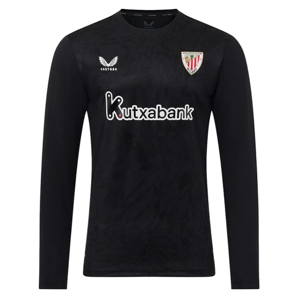 Brankářské Fotbalové Dresy Athletic Bilbao 2025-26 Černá Dlouhý Rukáv Brankářské Fotbalové Dresy Athletic Bilbao 2025-26 Černá Dlouhý Rukáv