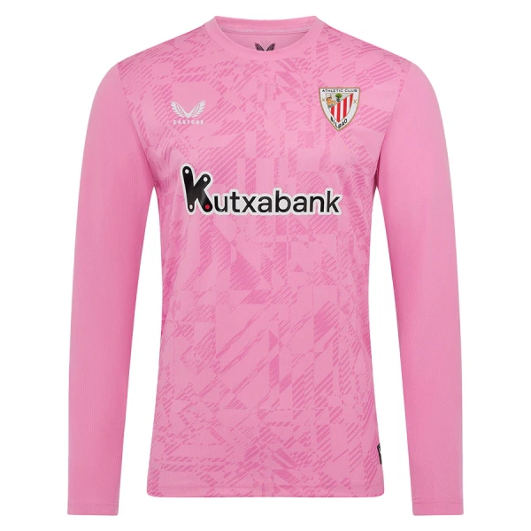 Brankářské Fotbalové Dresy Athletic Bilbao 2025-26 Růžová Dlouhý Rukáv