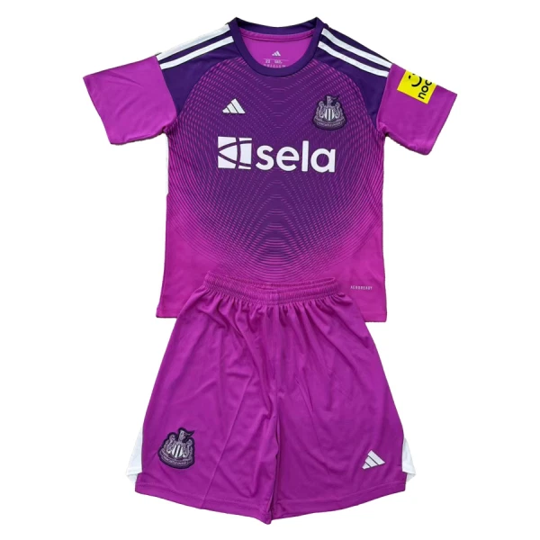 Brankářské Fotbalové Dresy Newcastle United Dětské 2025-26 Nachový Brankářské Fotbalové Dresy Newcastle United Dětské 2025-26 Nachový