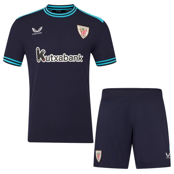 Fotbalové Dresy Athletic Bilbao Dětské Venkovní 2025-26 Fotbalové Dresy Athletic Bilbao Dětské Venkovní 2025-26