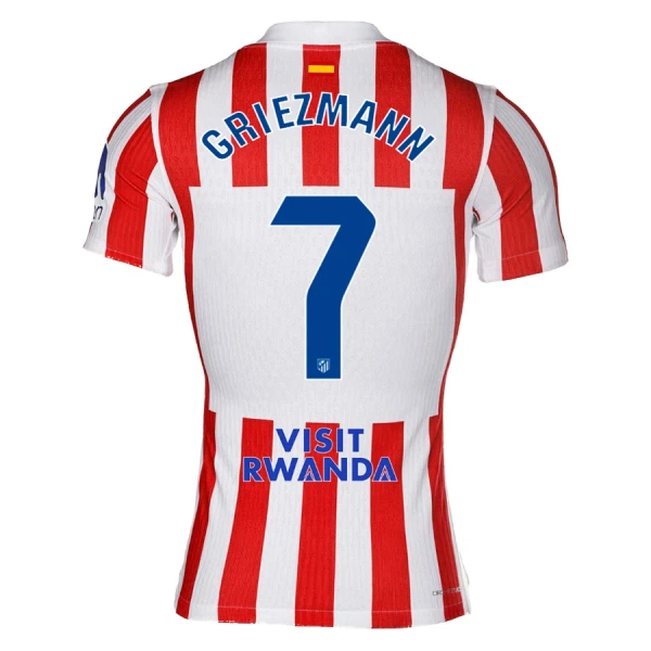 Fotbalové Dresy Atlético Madrid Antoine Griezmann 7 Domácí 2025-26 Fotbalové Dresy Atlético Madrid Antoine Griezmann 7 Domácí 2025-26