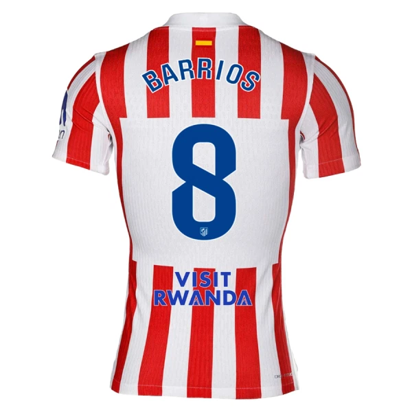 Fotbalové Dresy Atlético Madrid Barrios 8 Domácí 2025-26