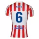 Fotbalové Dresy Atlético Madrid Koke 6 Domácí 2025-26 Fotbalové Dresy Atlético Madrid Koke 6 Domácí 2025-26