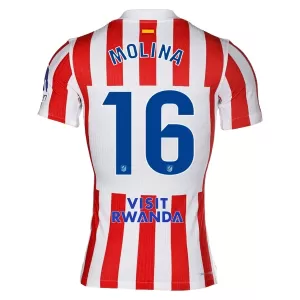 Fotbalové Dresy Atlético Madrid Molina 16 Domácí 2025-26 Fotbalové Dresy Atlético Madrid Molina 16 Domácí 2025-26
