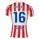 Fotbalové Dresy Atlético Madrid Molina 16 Domácí 2025-26 Fotbalové Dresy Atlético Madrid Molina 16 Domácí 2025-26