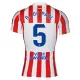 Fotbalové Dresy Atlético Madrid Rodrigo de Paul 5 Domácí 2025-26 Fotbalové Dresy Atlético Madrid Rodrigo de Paul 5 Domácí 2025-26