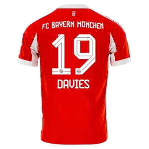 Fotbalové Dresy FC Bayern Mnichov Alphonso Davies 19 Domácí 2025-26 Fotbalové Dresy FC Bayern Mnichov Alphonso Davies 19 Domácí 2025-26