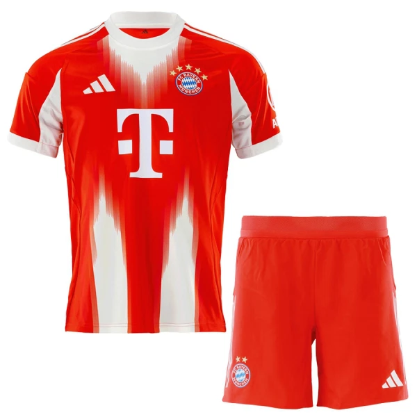 Fotbalové Dresy FC Bayern Mnichov Dětské Domácí 2025-26 Fotbalové Dresy FC Bayern Mnichov Dětské Domácí 2025-26