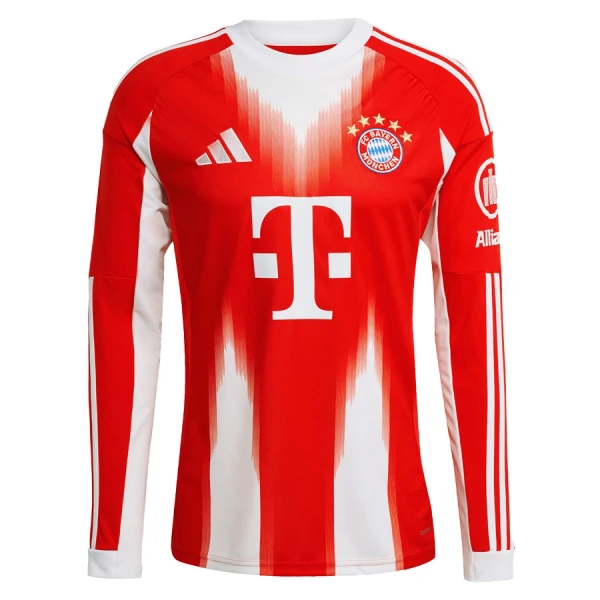 Fotbalové Dresy FC Bayern Mnichov Domácí 2025-26 Dlouhý Rukáv