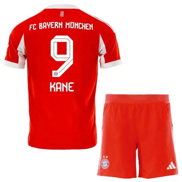 Fotbalové Dresy FC Bayern Mnichov Harry Kane 9 Dětské Domácí 2025-26 Fotbalové Dresy FC Bayern Mnichov Harry Kane 9 Dětské Domácí 2025-26